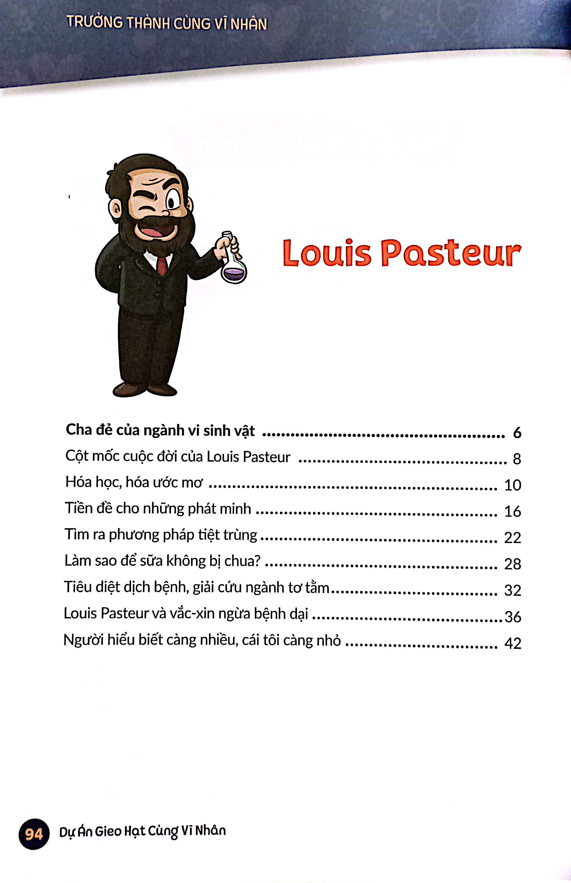 trưởng thành cùng vĩ nhân 3 - nhà khoa học và danh y - louis pasteur và alexandre yersin - Ảnh 5