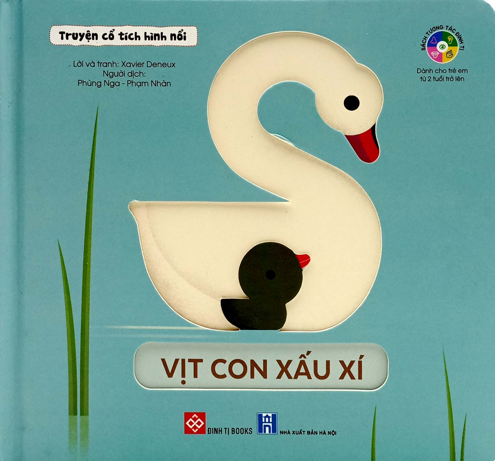 truyện cổ tích hình nổi - vịt con xấu xí - Ảnh 2