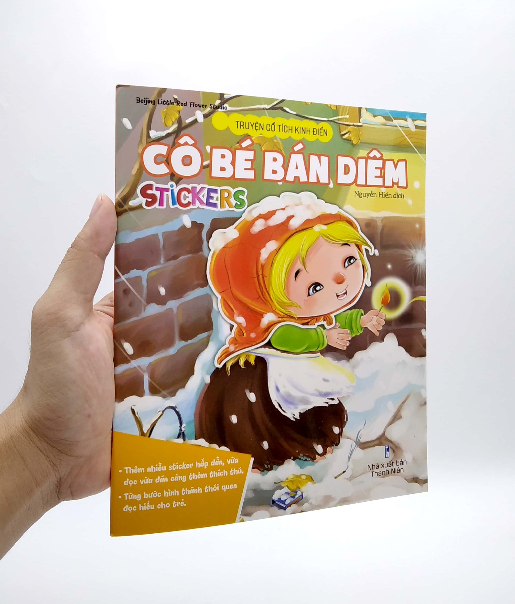 truyện cổ tích kinh điển - cô bé bán diêm (stickers) - Ảnh 7