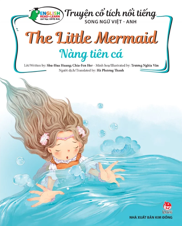 truyện cổ tích nổi tiếng (song ngữ việt anh) - the little mermaid - nàng tiên cá - Ảnh 2