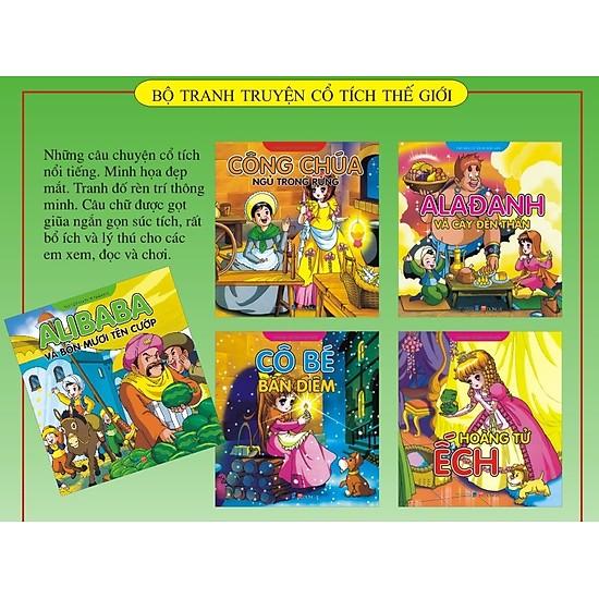 truyện cổ tích thế giới chọn lọc (bộ túi 5 cuốn) - Ảnh 2