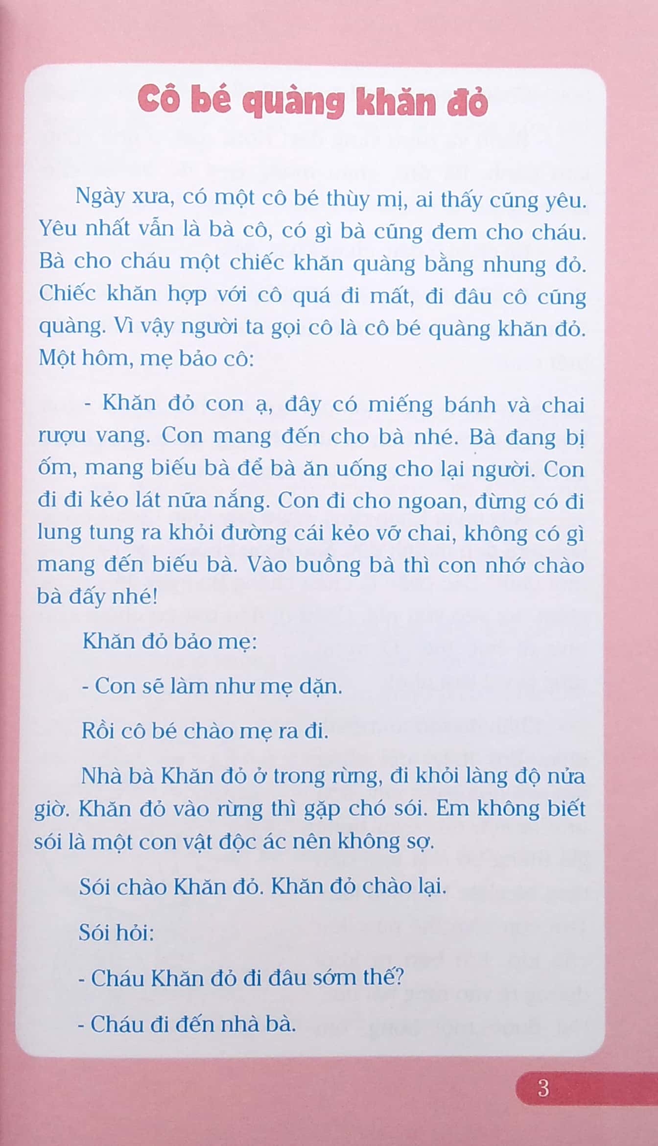 truyện cổ tích thế giới hay nhất - cô bé quàng khăn đỏ - Ảnh 4