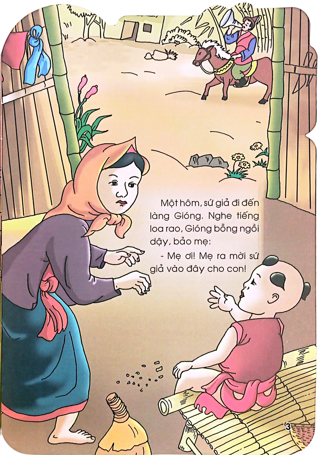 truyện cổ tích việt nam dành cho thiếu nhi - thánh gióng (tái bản 2023) - Ảnh 5