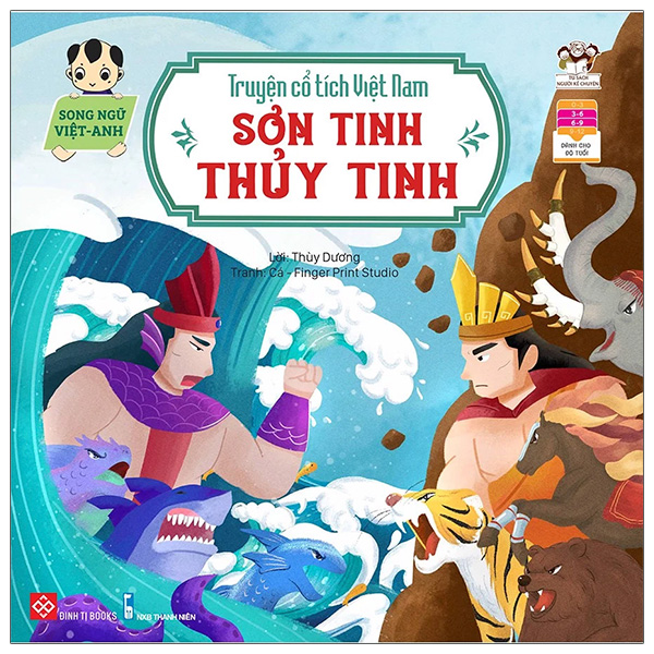 truyện cổ tích việt nam - sơn tinh thủy tinh (song ngữ việt - anh)