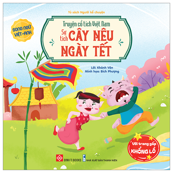 Truyện Cổ Tích Việt Nam - Sự Tích Cây Kim Giao - Song Ngữ Việt-Anh - Ảnh 31