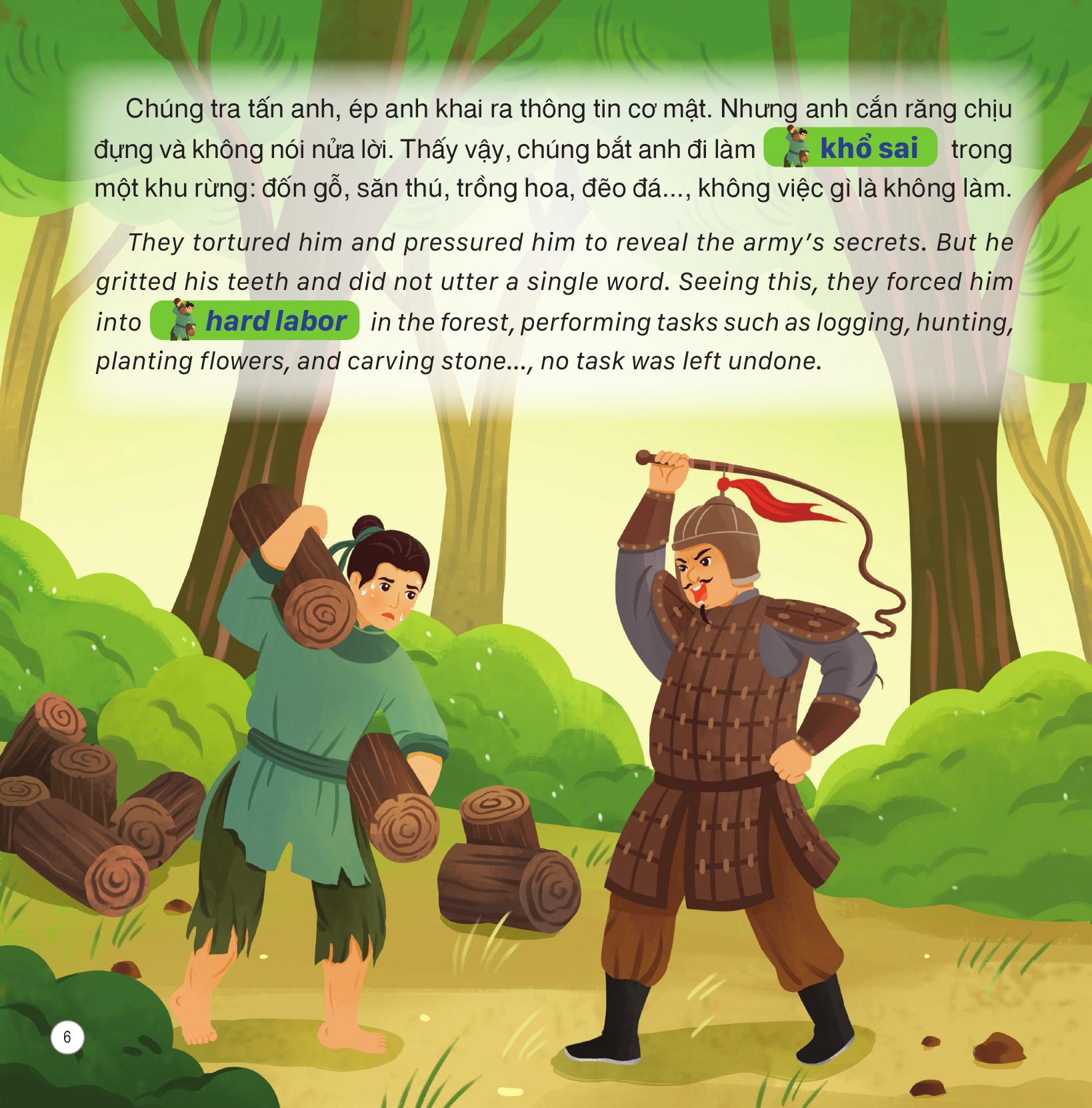 Truyện Cổ Tích Việt Nam - Sự Tích Cây Kim Giao - Song Ngữ Việt-Anh - Ảnh 8
