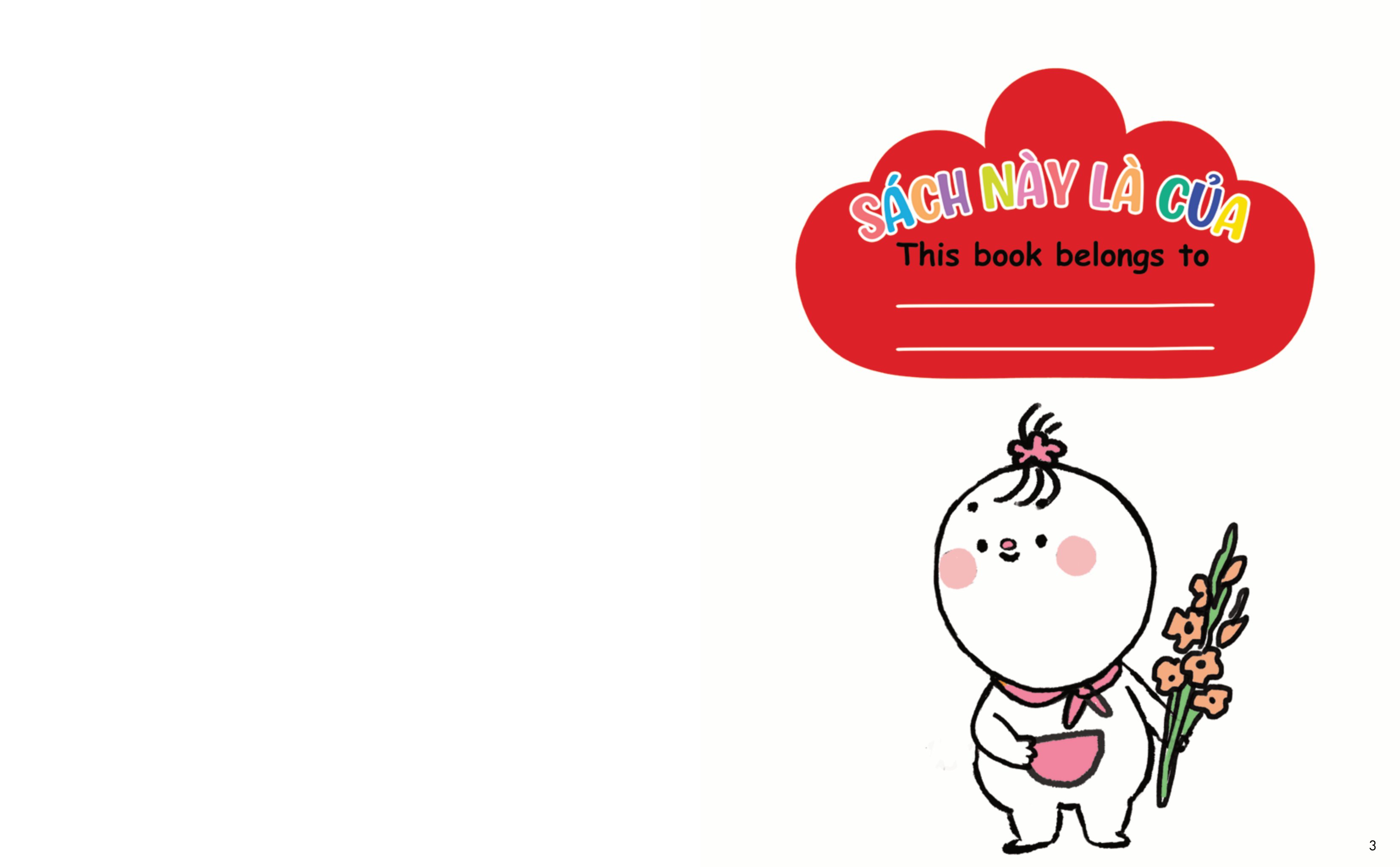 truyện ehon song ngữ việt-anh - miu bé nhỏ đón tết - bố ơi, tết! - Ảnh 4