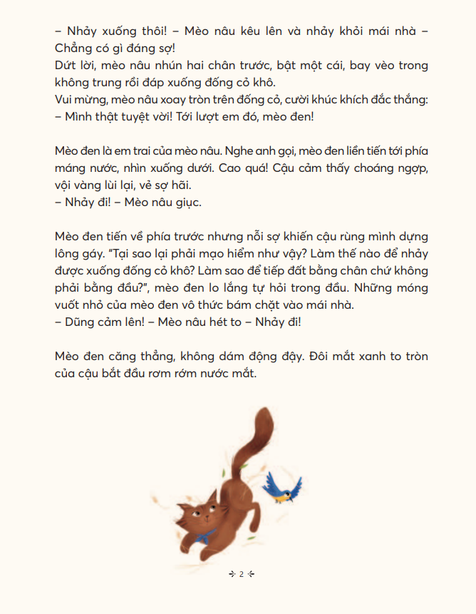 truyện hay giúp trẻ thông thái - mèo con dũng cảm - Ảnh 4