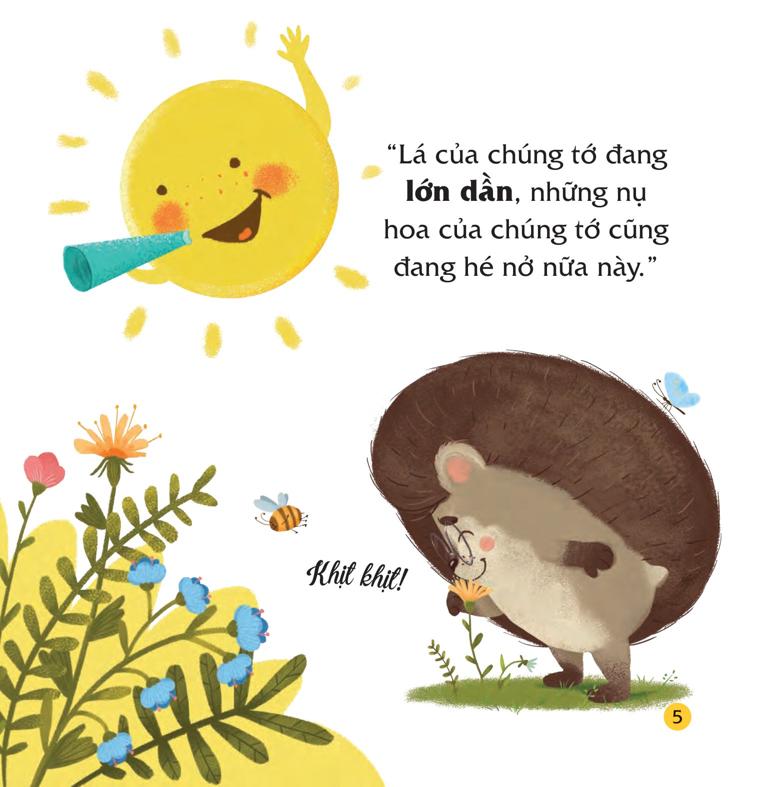 truyện kể bốn mùa - nhím con ham học hỏi - món quà của mùa hè - Ảnh 6