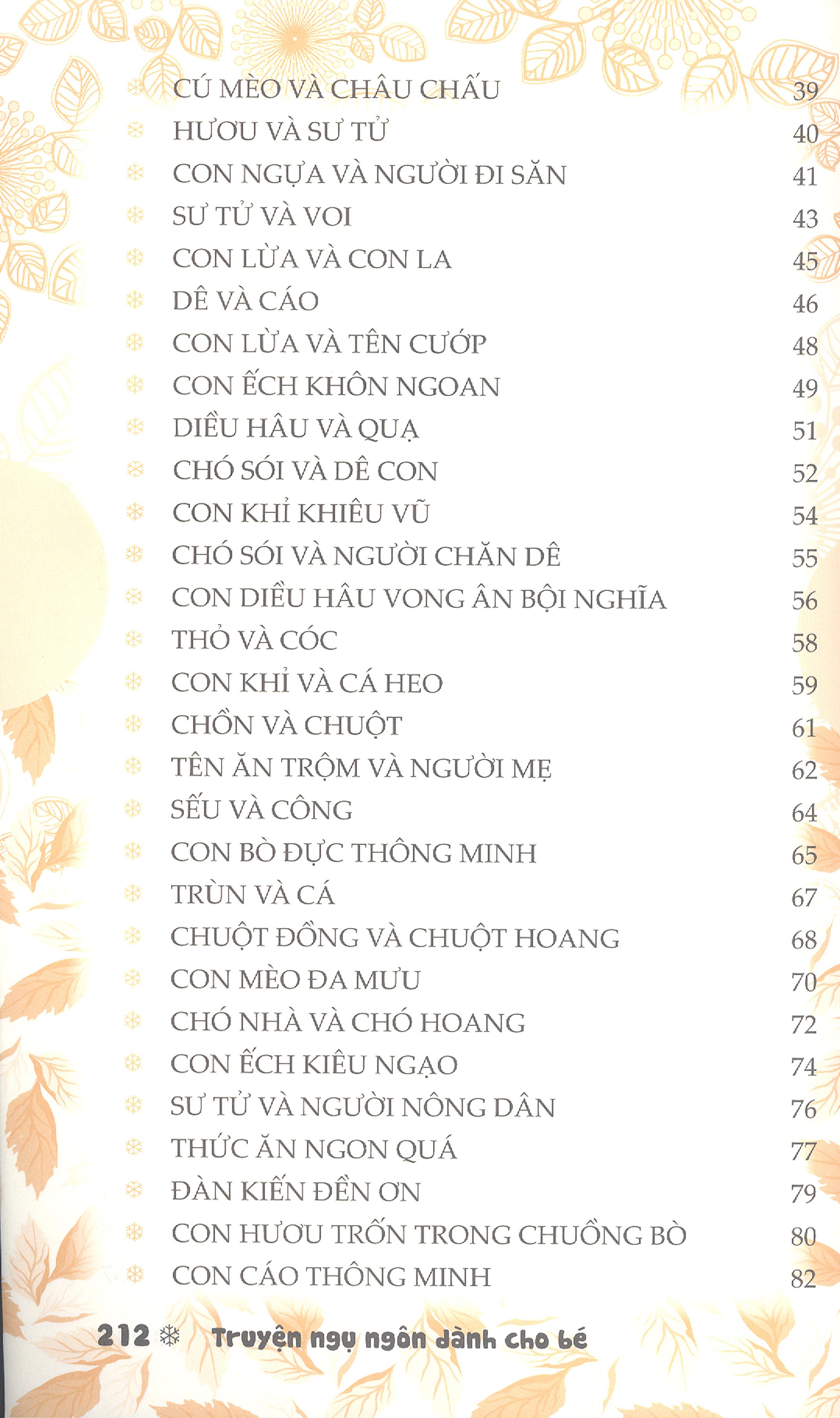 truyện ngụ ngôn dành cho bé - Ảnh 5