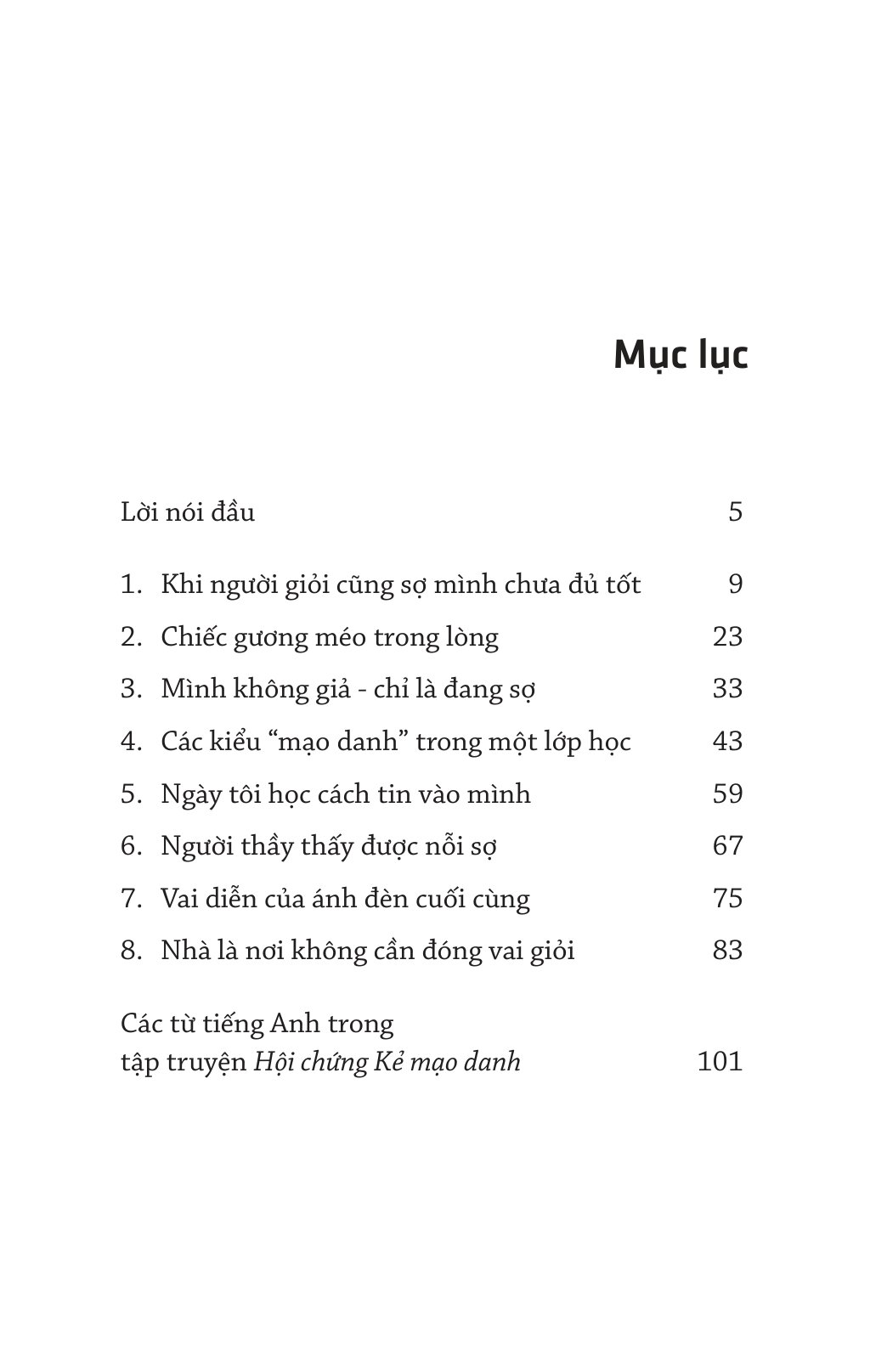 Truyện Tâm Lý Học Đường - Hội Chứng Kẻ Mạo Danh - Ảnh 13