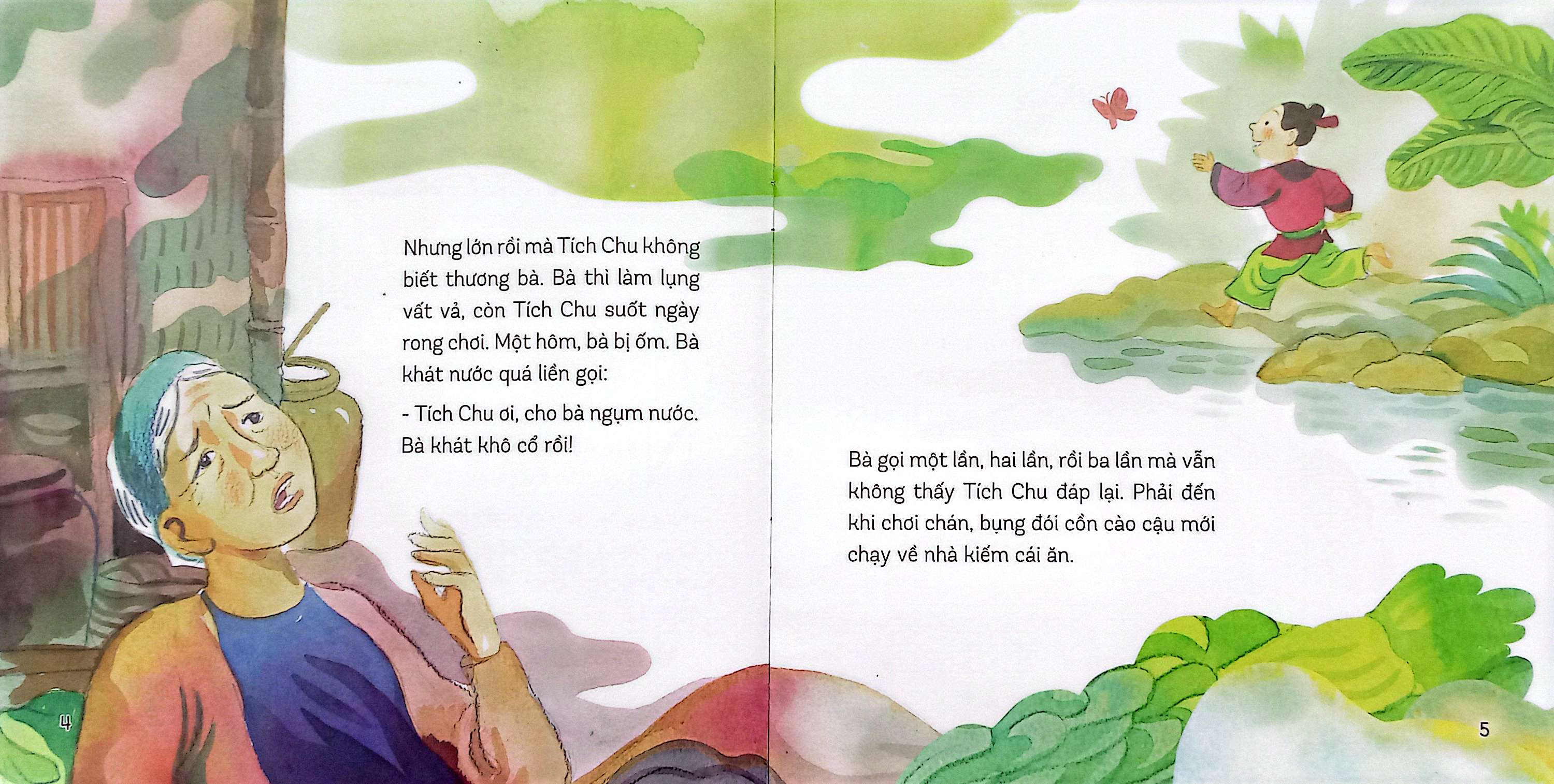 truyện tranh cổ tích việt nam - cậu bé tích chu - Ảnh 4
