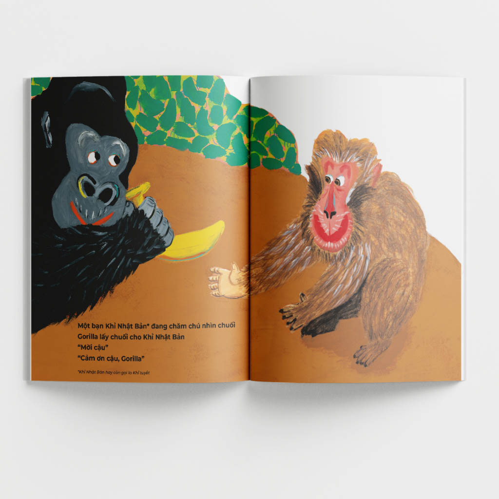 truyện tranh ehon nhật bản - bạn gorilla - Ảnh 3