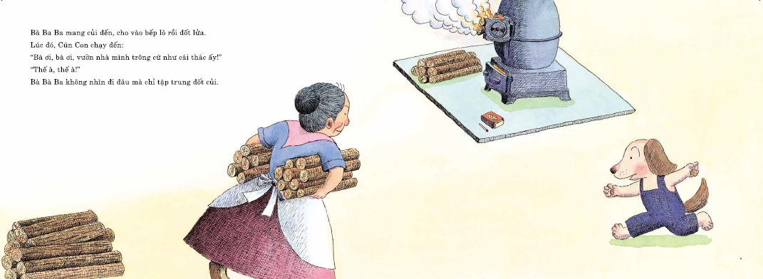 truyện tranh ehon nhật bản cho bé - mưa rơi (từ 3-6 tuổi) (tái bản 2024) - Ảnh 5