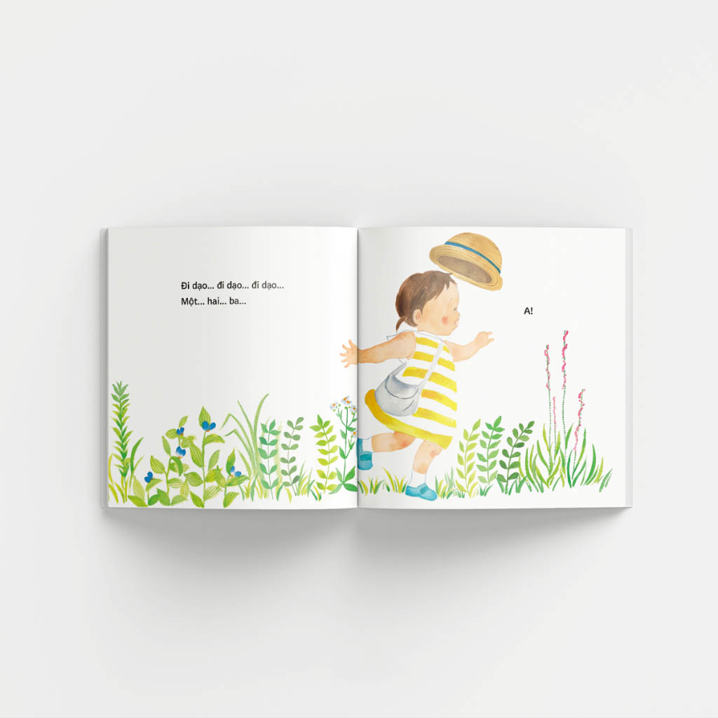 truyện tranh ehon nhật bản - đi dạo dưới ánh nắng vàng rực rỡ - Ảnh 3