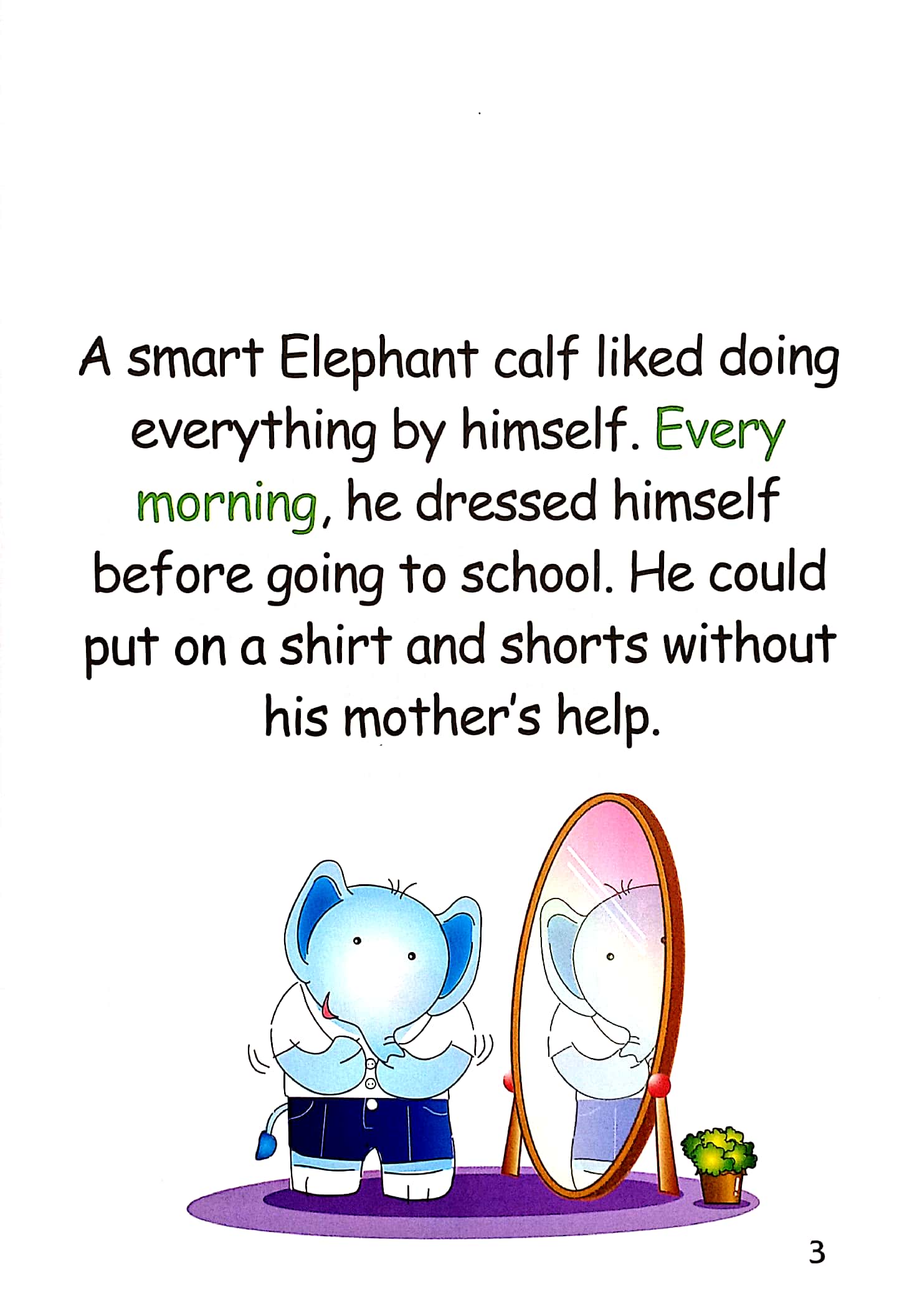 truyện tranh song ngữ việt - anh cho bé - smart babies can get dressed themselves - bé thông minh, bé tự mặc áo quần - Ảnh 4