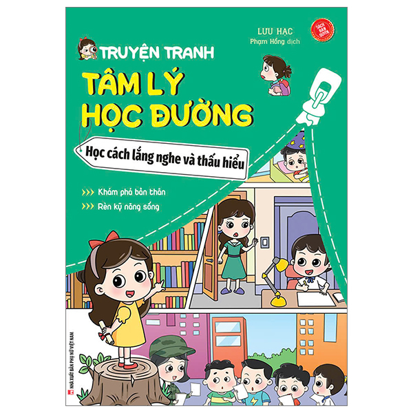 truyện tranh tâm lý học đường - học cách lắng nghe và thấu hiểu