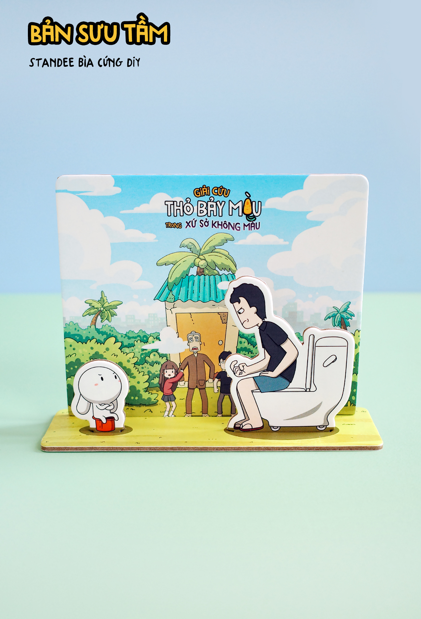 Truyện Tranh Tương Tác - Giải Cứu Thỏ Bảy Màu Trong Xứ Sở Không Màu - Bản Sưu Tầm - Bìa Cứng - Tặng Kèm 1 Hộp Đựng Có Chữ Ký Của Tác Giả + 1 Bookmark + 1 Bìa Áo Ngoài 2 Mặt + 1 Standee Giấy + 3 Sticker Holo + 2 Sticker Nhựa + 3 Huy Hiệu Có Chữ Ký Tác Giả - Ảnh 6