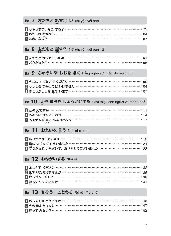 tsunagu nihongo - tiếng nhật kết nối - sơ cấp - sách giải thích ngữ pháp - Ảnh 9