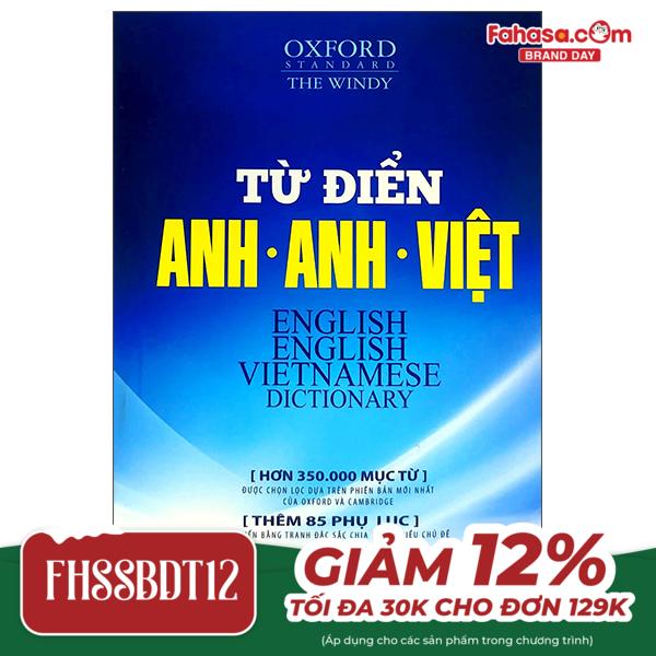 từ điển anh - anh - việt (350.000 từ)