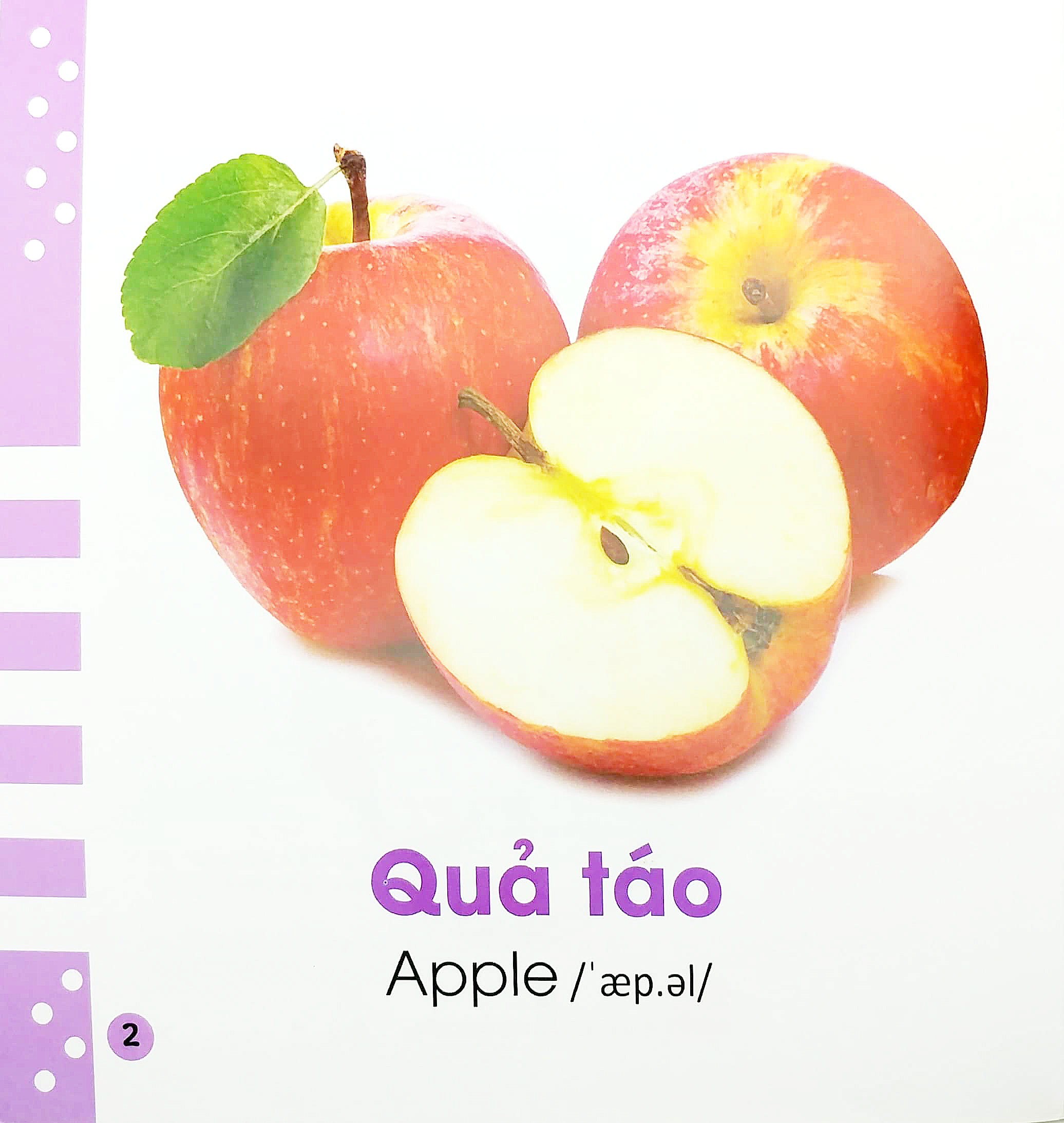 từ điển bằng hình cho bé - các loại hoa quả - fruits - Ảnh 3