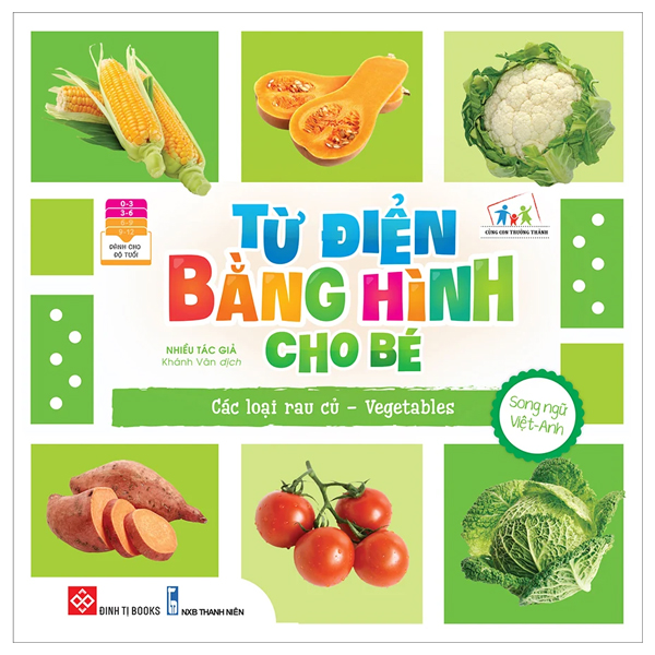 từ điển bằng hình cho bé - các loại rau củ - vegetables