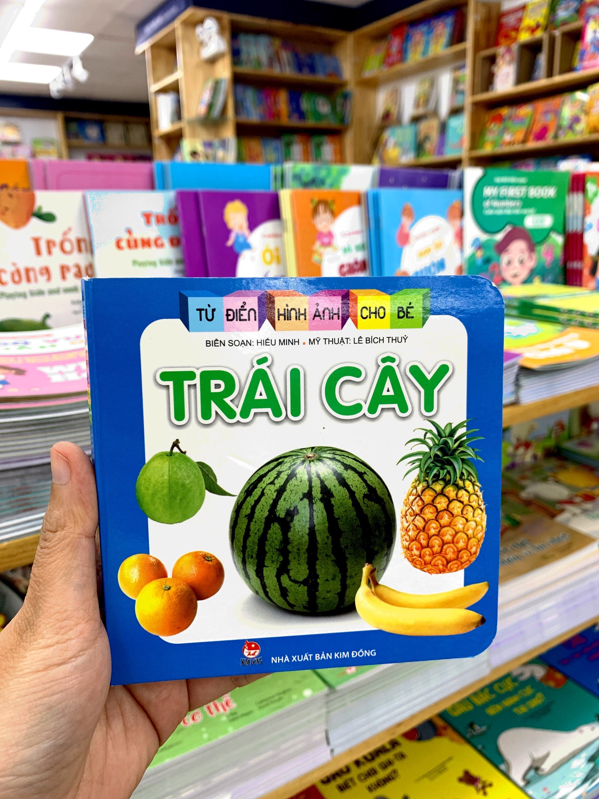 từ điển hình ảnh cho bé - trái cây (tái bản 2019) - Ảnh 7