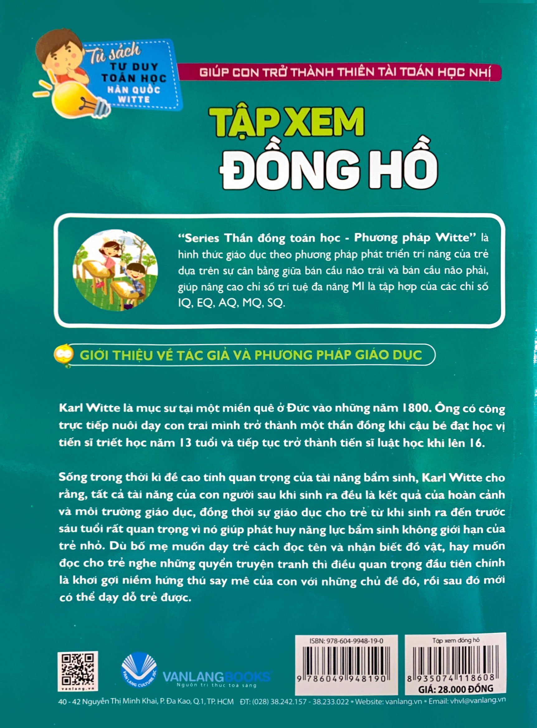 tư duy toán học hàn quốc - tập xem đồng hồ - Ảnh 6