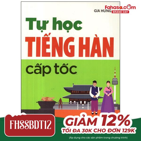 tự học tiếng hàn cấp tốc