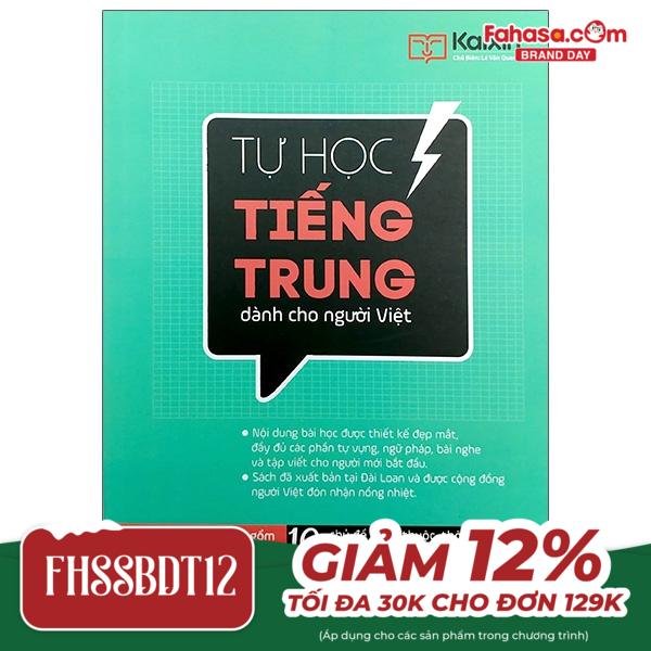 tự học tiếng trung dành cho người việt (tái bản 2023)