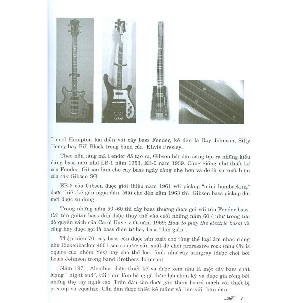 tự học và thực hành guitar bass (tái bản) - Ảnh 6