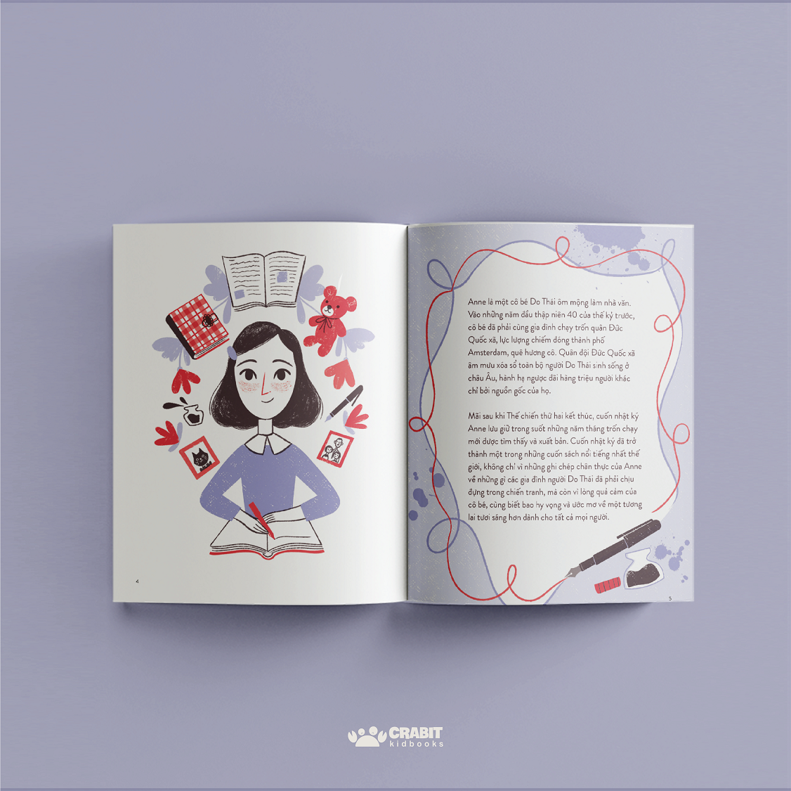 từ nhỏ bé đến phi thường - anne frank - bìa cứng - Ảnh 4