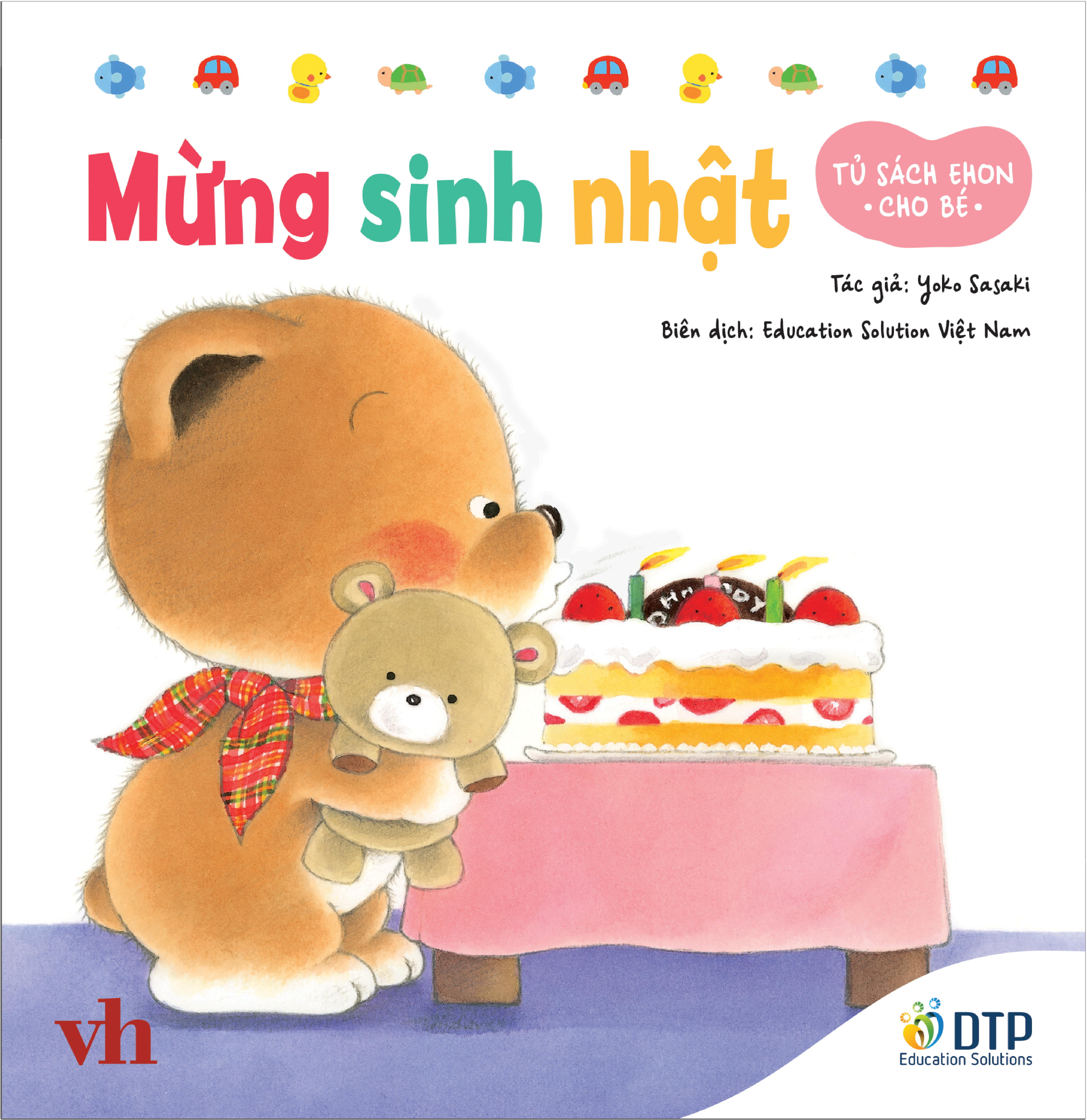 tủ sách ehon cho bé - mừng sinh nhật - bìa cứng - Ảnh 2