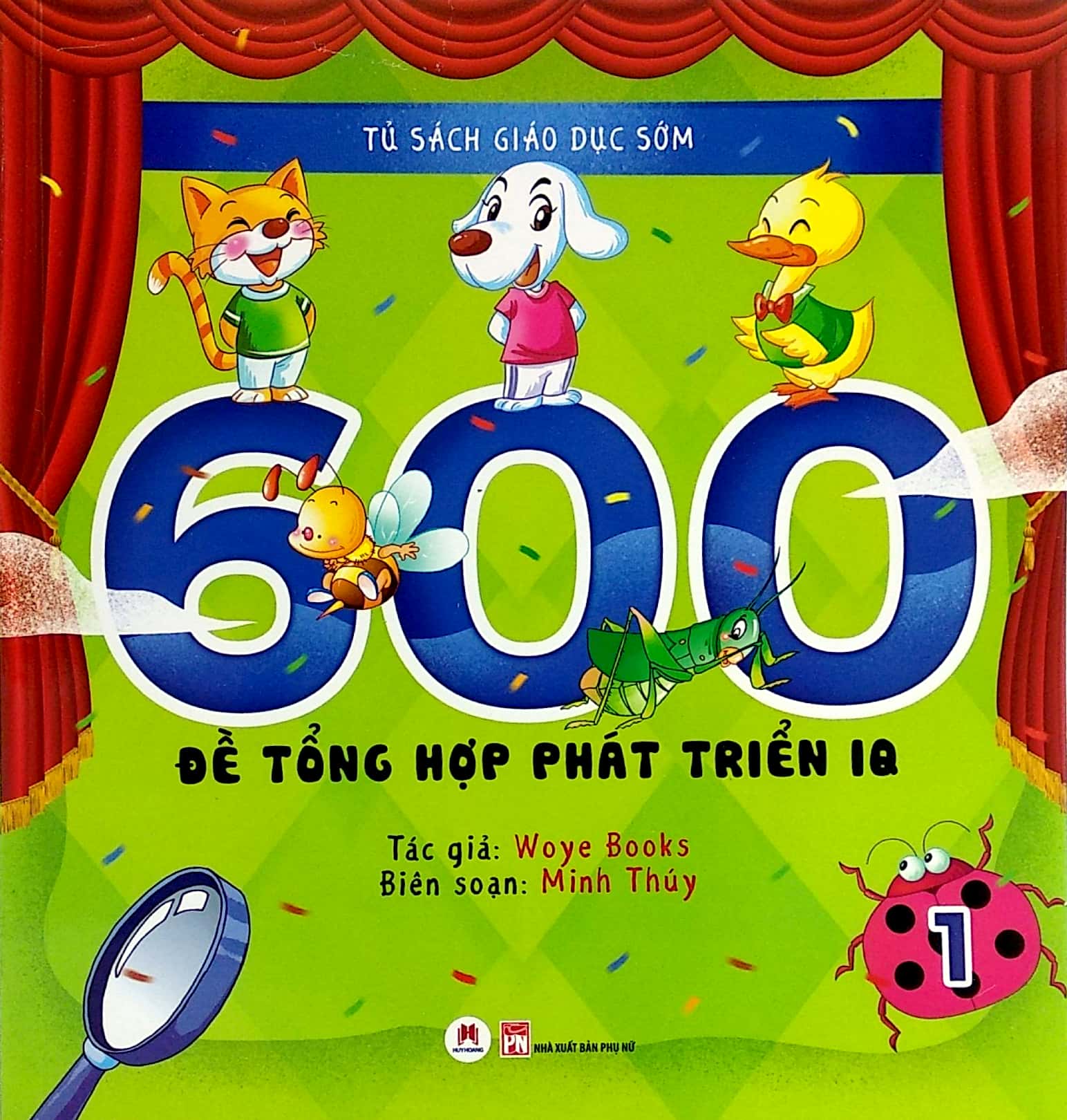 tủ sách giáo dục sớm - 600 đề tổng hợp phát triển iq -1 - Ảnh 2