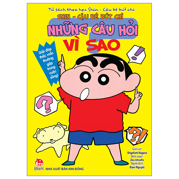 Tu Sach Khoa Hoc - Shin - Cau Be But Chi - Nhung Cau Hoi Vi Sao (Tai Ban 2025)