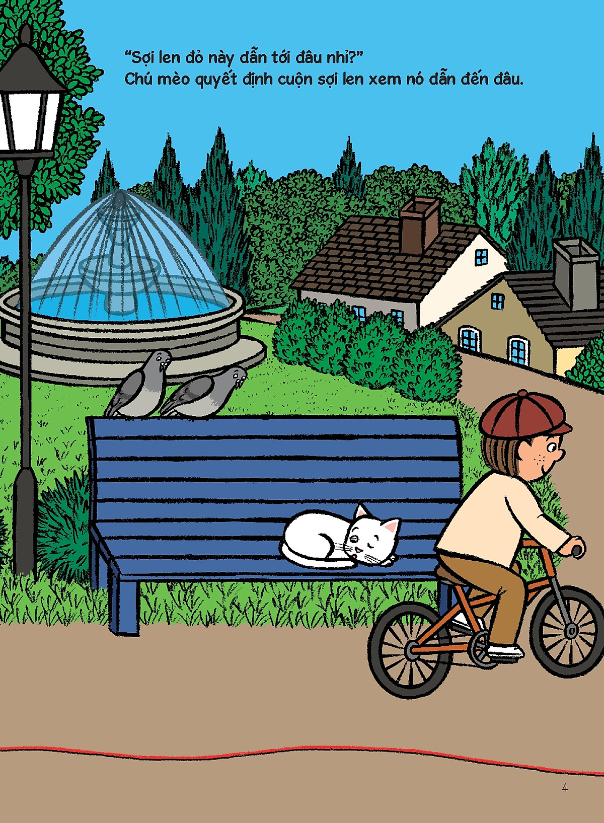 tủ sách nuôi dưỡng tâm hồn - sợi len đỏ và 100 chú mèo - Ảnh 4