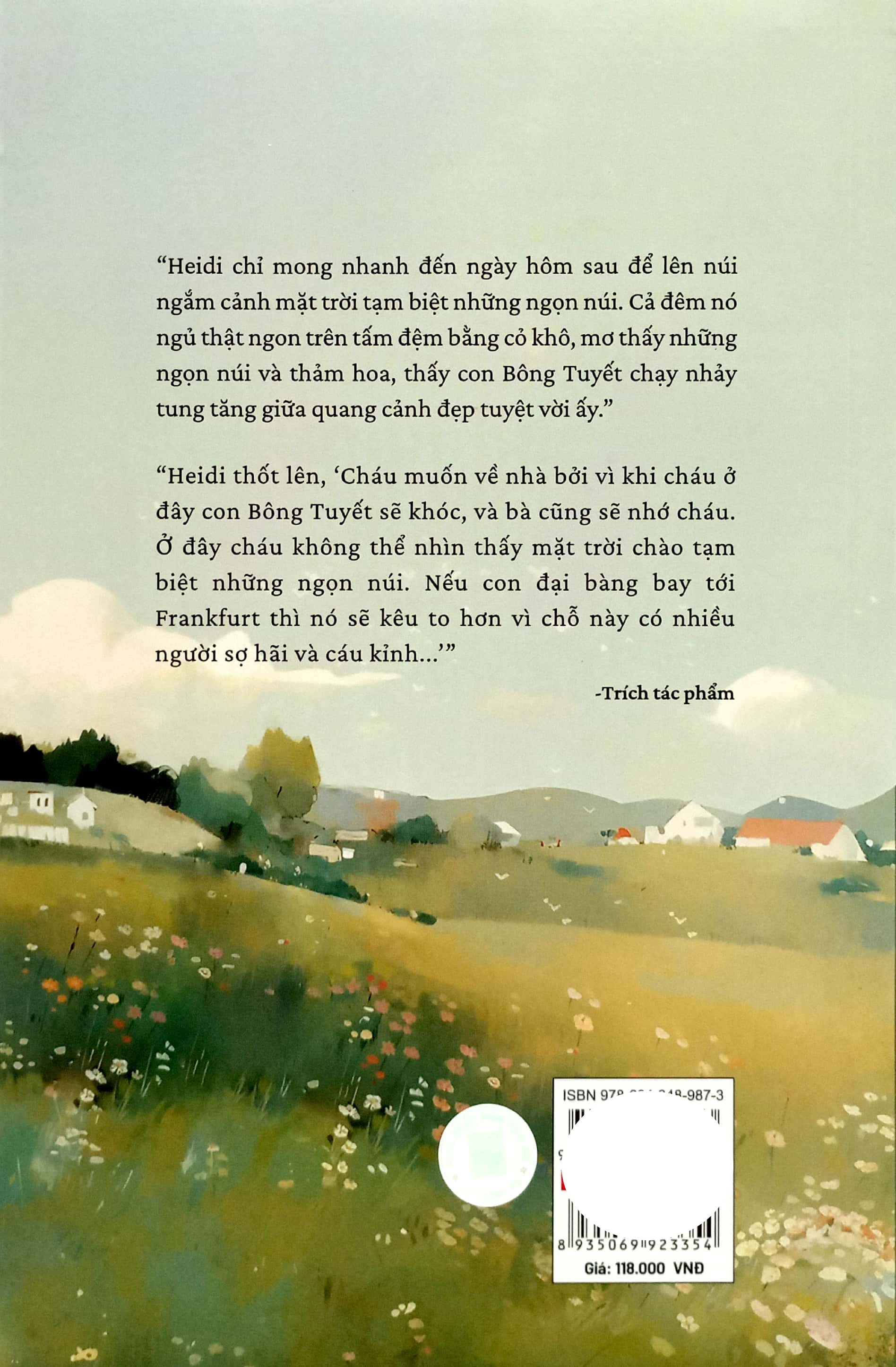 tủ sách thiếu nhi kinh điển - heidi - cuốn sách dành cho trẻ em và những ai yêu trẻ em - Ảnh 7