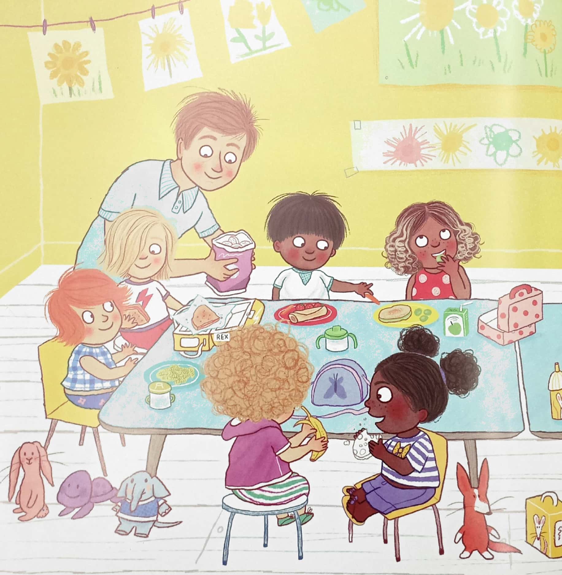 tủ sách thiếu nhi tuổi 2+ - hungry babies - những bé em đói ngấu (tái bản 2023) - Ảnh 3