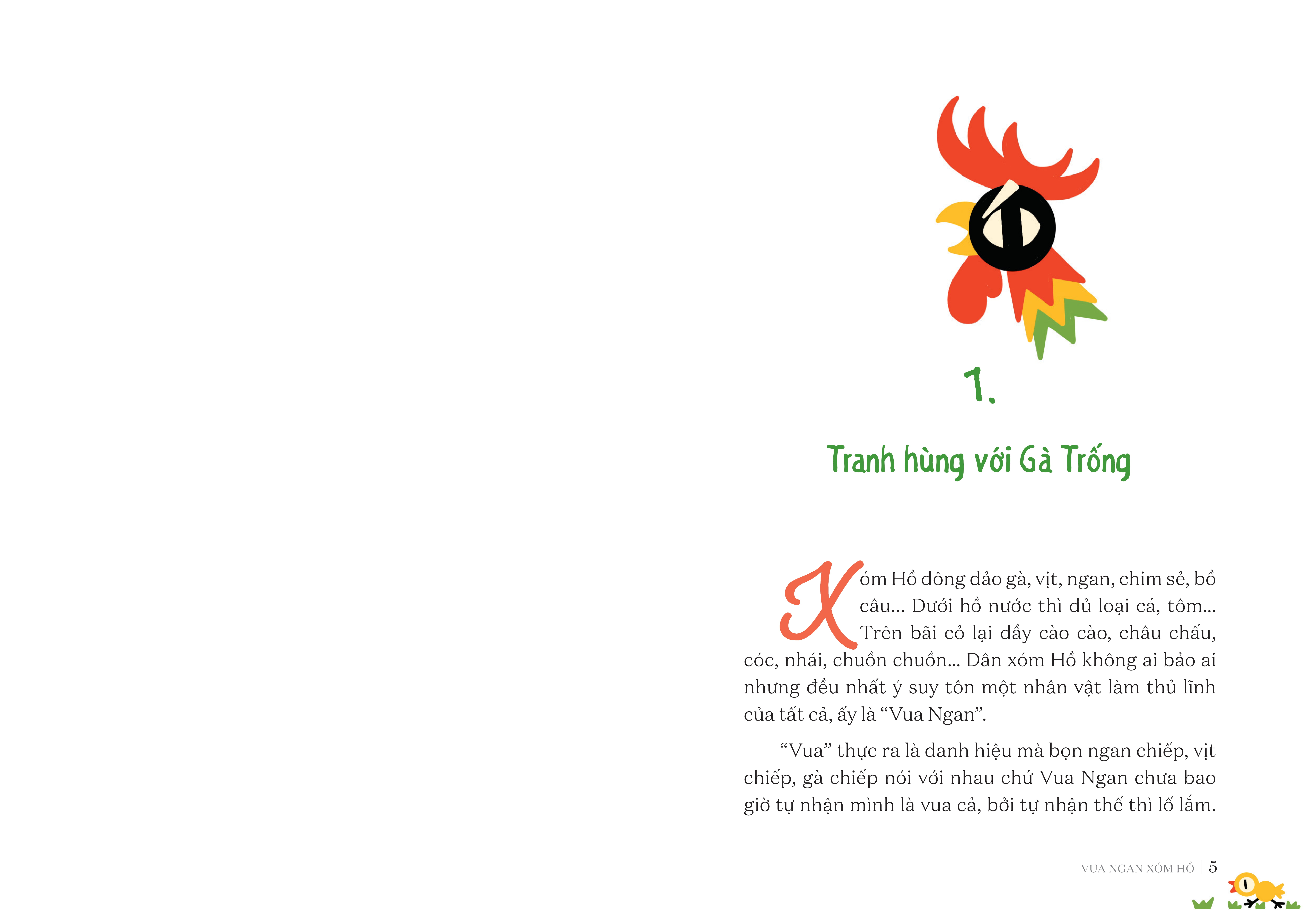 tủ sách tuổi thần tiên - vua ngan xóm hồ - Ảnh 3