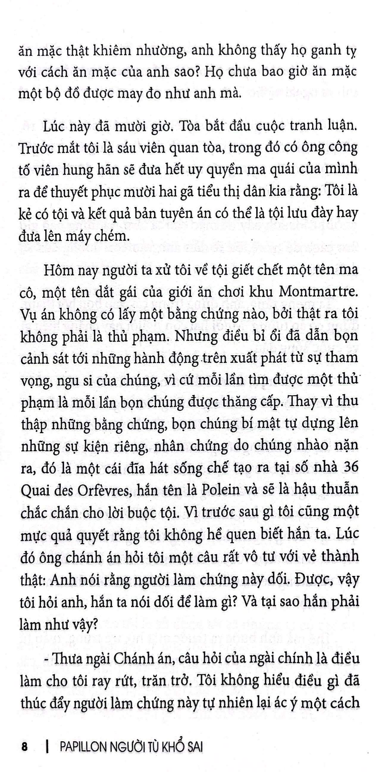 tủ sách văn học cổ điển rút gọn - papillon người tù khổ sai - Ảnh 6