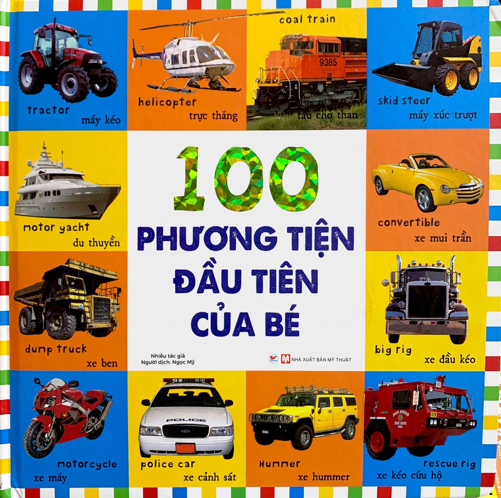 từ vựng đầu đời của bé - 100 phương tiện đầu tiên của bé - Ảnh 2