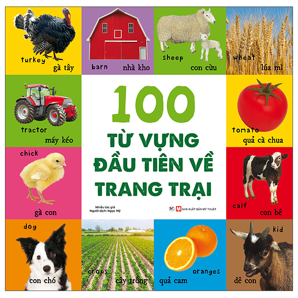 từ vựng đầu đời của bé - 100 từ vựng đầu tiên về trang trại