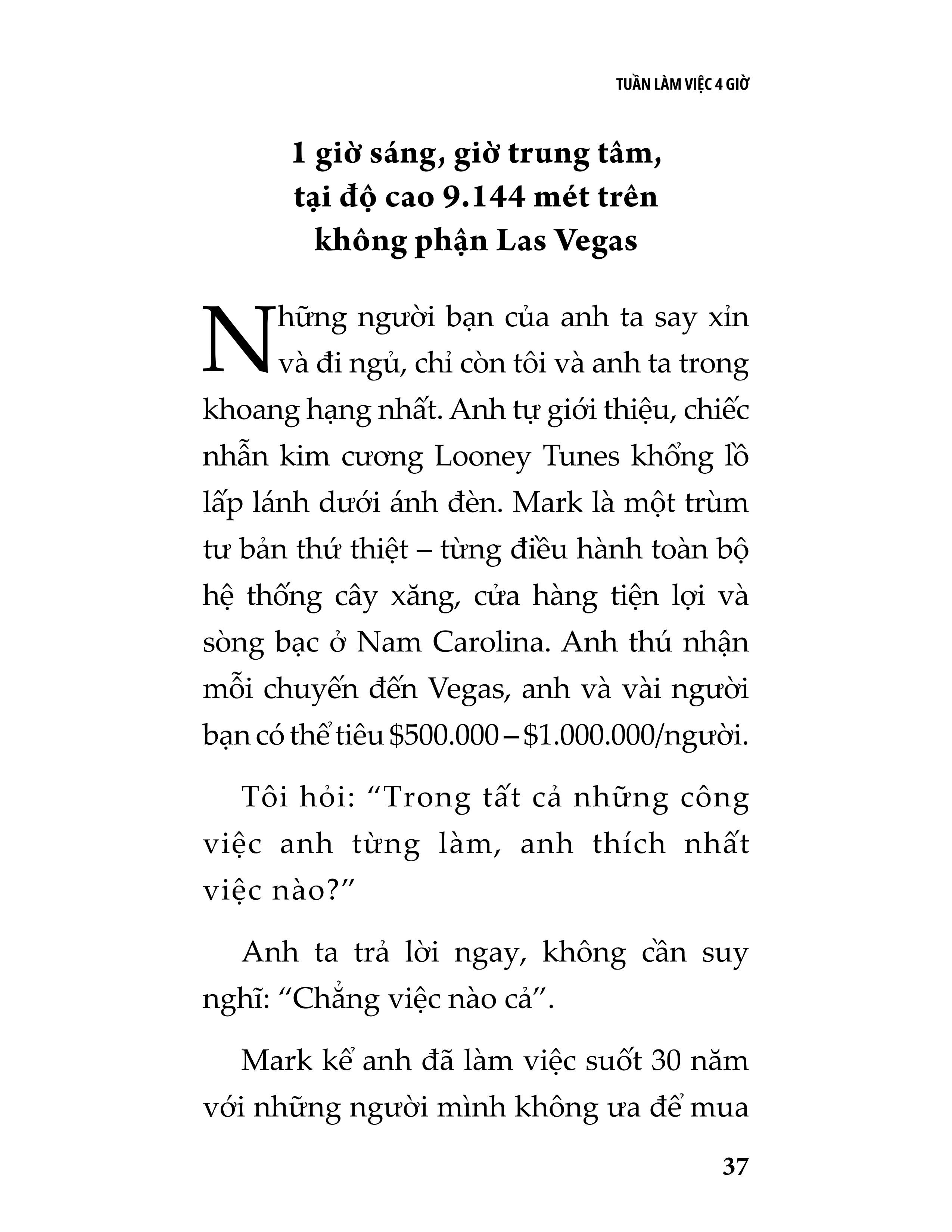 Tuần Làm Việc 4 Giờ - Bìa Cứng - Sách Tinh Gọn - Ảnh 9