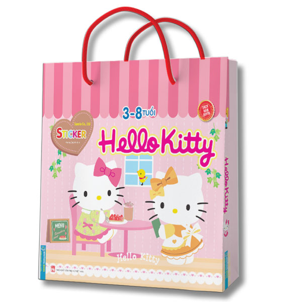 túi sticker hello kitty (3-8 tuổi)