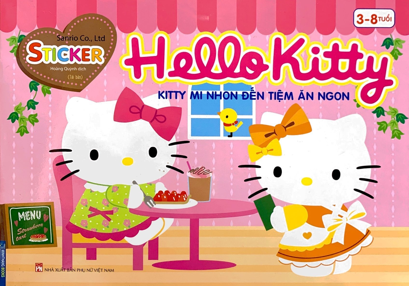 túi sticker hello kitty (3-8 tuổi) - Ảnh 2