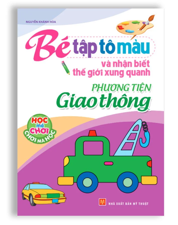túi tập tô màu mẫu giáo (bộ 8 cuốn) - Ảnh 8