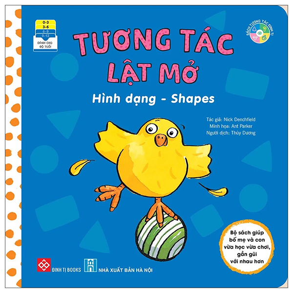 tương tác lật mở - hình dạng - shapes