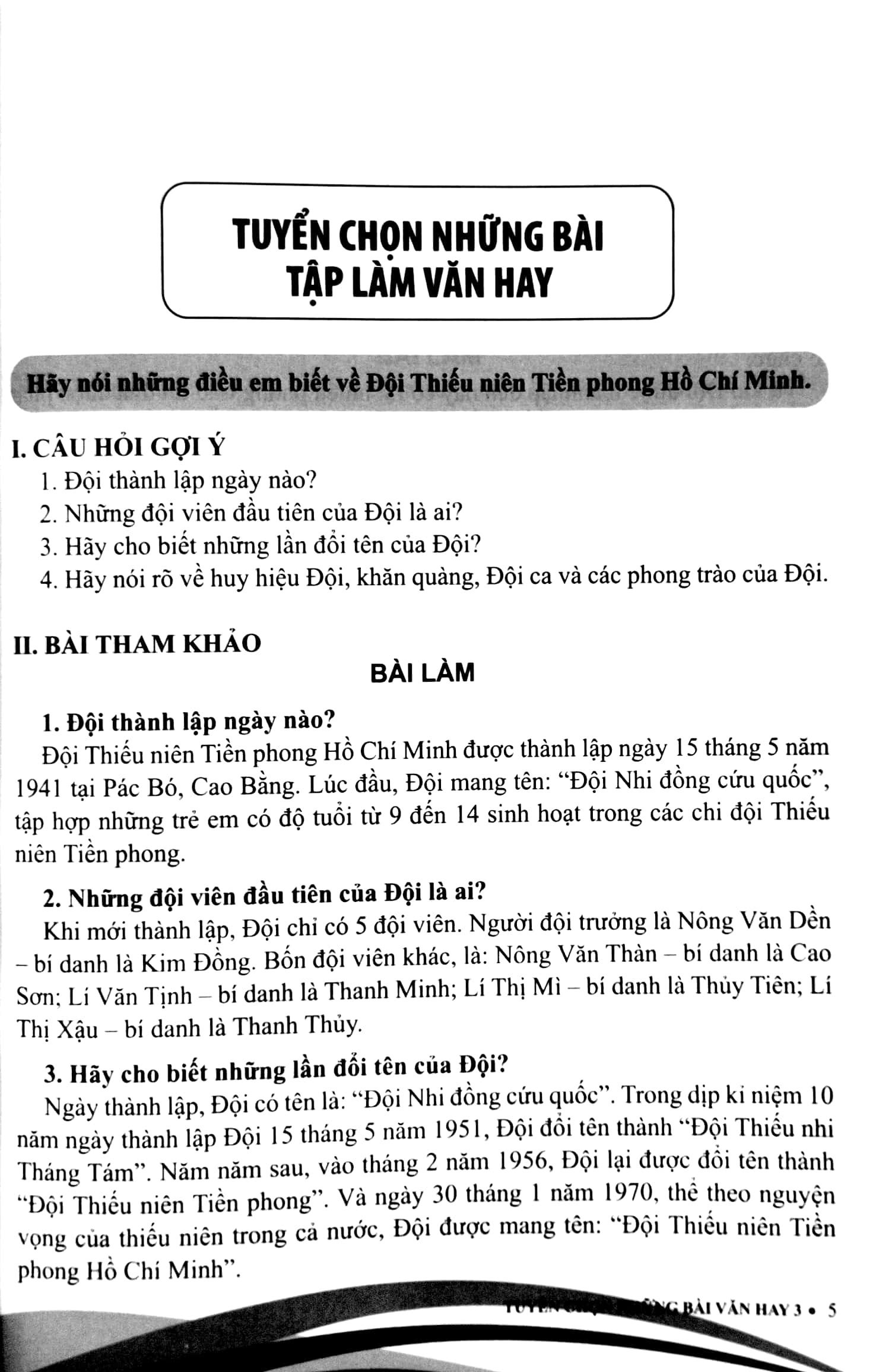 tuyển chọn những bài văn hay 3 (theo chương trình giáo dục phổ thông mới) - Ảnh 5