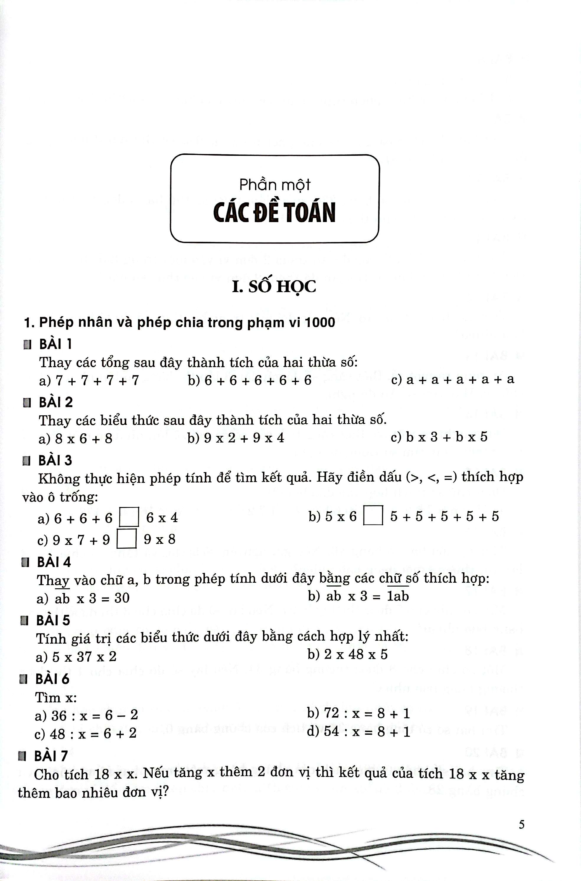 tuyển tập các bài toán hay và khó 3 - bồi dưỡng học sinh khá, giỏi - Ảnh 5