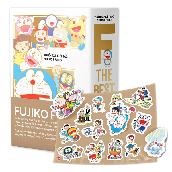 Tuyển Tập Kiệt Tác Fujiko F Fujio - F The Best - Tặng Kèm Set Sticker Khổ Lớn